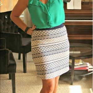 Gilli Kelsey Geo Print Skirt